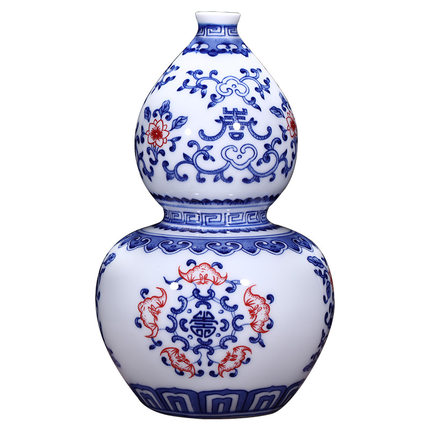 Kompatibelt porslin till Jahrriesnge gourd shape vase cna1210  Kompatibelt porslin Jahrriesnge  till gourd shape vase cna1210