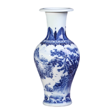Kompatibelt porslin till Jahrriesnge landscape painting vase cna1225  Kompatibelt porslin Jahrriesnge  till landscape painting vase cna1225