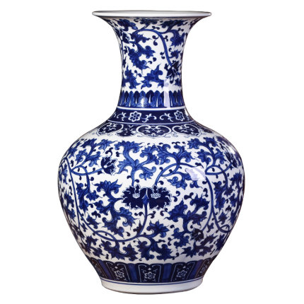 Kompatibelt porslin till Jahrriesnge blue and white vase cna1254  Kompatibelt porslin Jahrriesnge  till blue and white vase cna1254