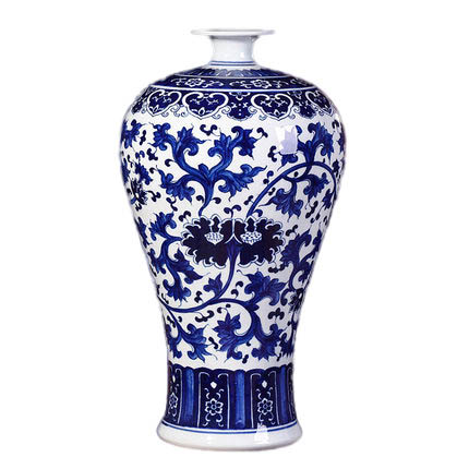 Kompatibelt porslin till Jahrriesnge blue and white vase cna1255  Kompatibelt porslin Jahrriesnge  till blue and white vase cna1255