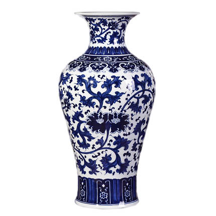 Kompatibelt porslin till Jahrriesnge blue and white vase cna1256  Kompatibelt porslin Jahrriesnge  till blue and white vase cna1256
