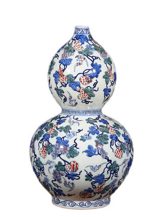 Kompatibelt porslin till Jahrriesnge gourd vase cna1290  Kompatibelt porslin Jahrriesnge  till gourd vase cna1290
