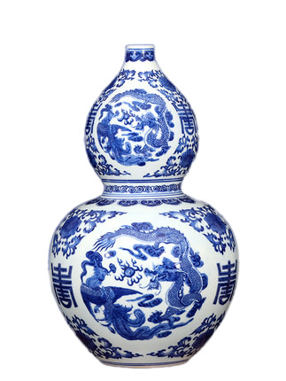 Kompatibelt porslin till Jahrriesnge gourd vase cna1297  Kompatibelt porslin Jahrriesnge  till gourd vase cna1297