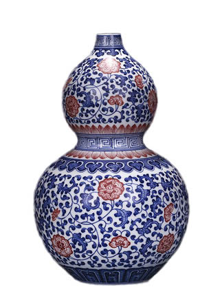 Kompatibelt porslin till Jahrriesnge gourd vase cna1299  Kompatibelt porslin Jahrriesnge  till gourd vase cna1299