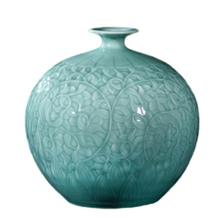 Kompatibelt porslin till Jahrriesnge carving shadow blue glaze vase cna1302  Kompatibelt porslin Jahrriesnge  till carving shadow blue glaze vase cna1302