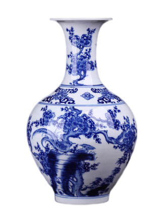 Kompatibelt porslin till Jahrriesnge blue and white vase cna1328  Kompatibelt porslin Jahrriesnge  till blue and white vase cna1328
