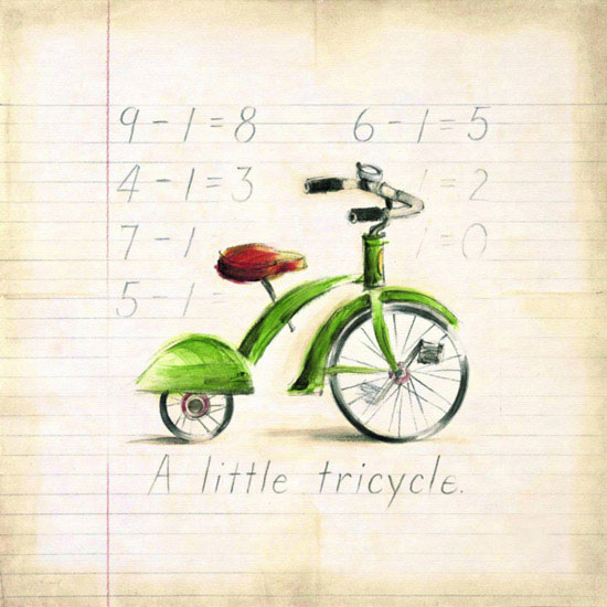 Kompatibelt Fortfarande liv till Jahrriesnge a-little-tricycle-lpf00526  Kompatibelt Fortfarande liv Jahrriesnge  till a-little-tricycle-lpf00526