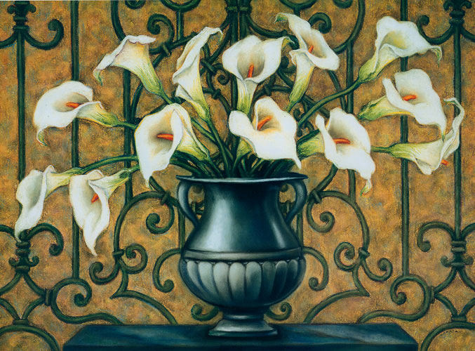 Kompatibelt Blommig till JAHRRIESNGE calla lily lpf04391  Kompatibelt Blommig JAHRRIESNGE  till calla lily lpf04391