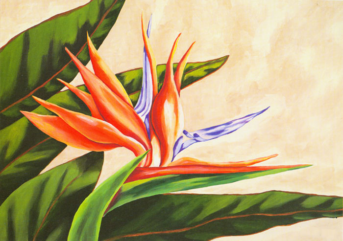 Kompatibelt Blommig till JAHRRIESNGE strelitzia lpf04607  Kompatibelt Blommig JAHRRIESNGE  till strelitzia lpf04607