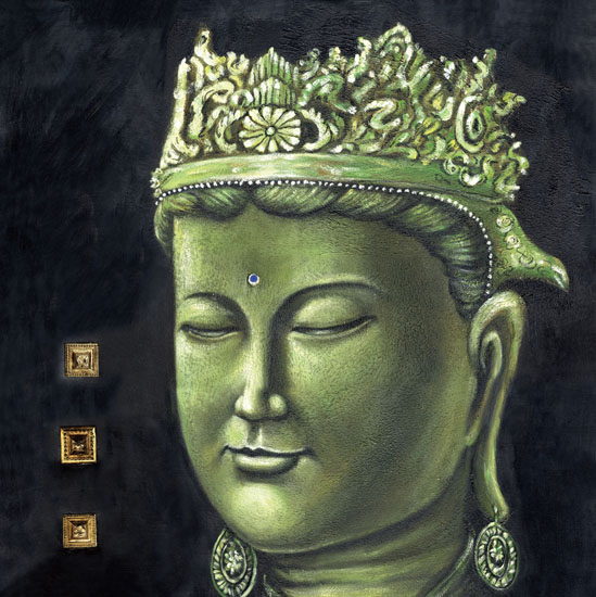 Kompatibelt Porträtt till Jahrriesnge buddha lpf08954  Kompatibelt Porträtt Jahrriesnge  till buddha lpf08954