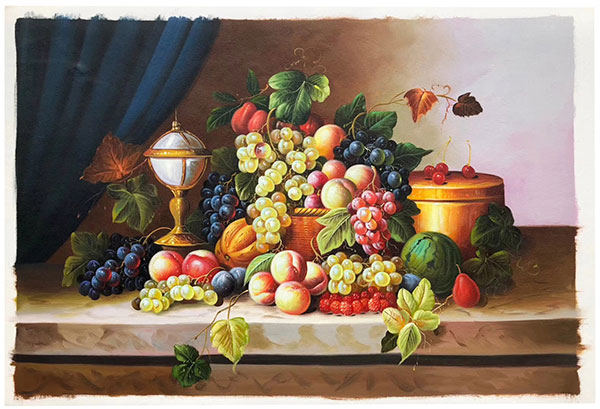 Kompatibelt Oljemålning till Jahrriesnge fruit-lpg409  Kompatibelt Oljemålning Jahrriesnge  till fruit-lpg409