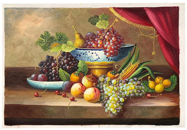 Kompatibelt Fortfarande liv till Jahrriesnge vase-fruits-lpg0876  Kompatibelt Fortfarande liv Jahrriesnge  till vase-fruits-lpg0876