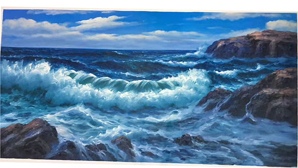 Kompatibelt Landskap till JAHRRIESNGE choppy-surf-lpg1064  Kompatibelt Landskap JAHRRIESNGE  till choppy-surf-lpg1064