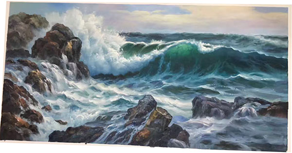 Kompatibelt Landskap till JAHRRIESNGE choppy-surf-lpg1065  Kompatibelt Landskap JAHRRIESNGE  till choppy-surf-lpg1065