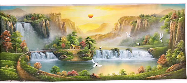 Kompatibelt Landskap till JAHRRIESNGE waterfall-lpg1188  Kompatibelt Landskap JAHRRIESNGE  till waterfall-lpg1188