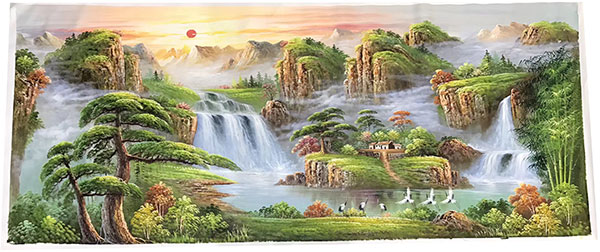 Kompatibelt Landskap till JAHRRIESNGE waterfall-lpg1196  Kompatibelt Landskap JAHRRIESNGE  till waterfall-lpg1196