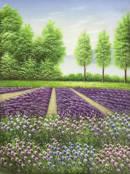 Kompatibelt Landskap till JAHRRIESNGE lavender-lpg1706  Kompatibelt Landskap JAHRRIESNGE  till lavender-lpg1706