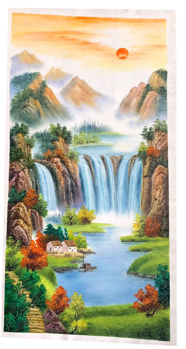 Kompatibelt Landskap till JAHRRIESNGE waterfall-lpg1772  Kompatibelt Landskap JAHRRIESNGE  till waterfall-lpg1772