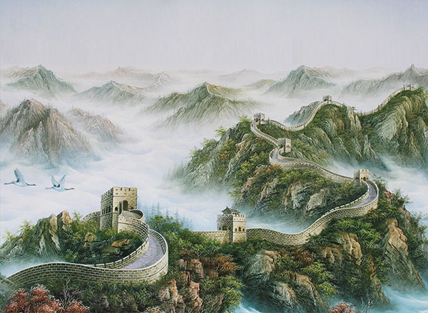 Kompatibelt Landskap till JAHRRIESNGE The great wall lpg2391  Kompatibelt Landskap JAHRRIESNGE  till The great wall lpg2391
