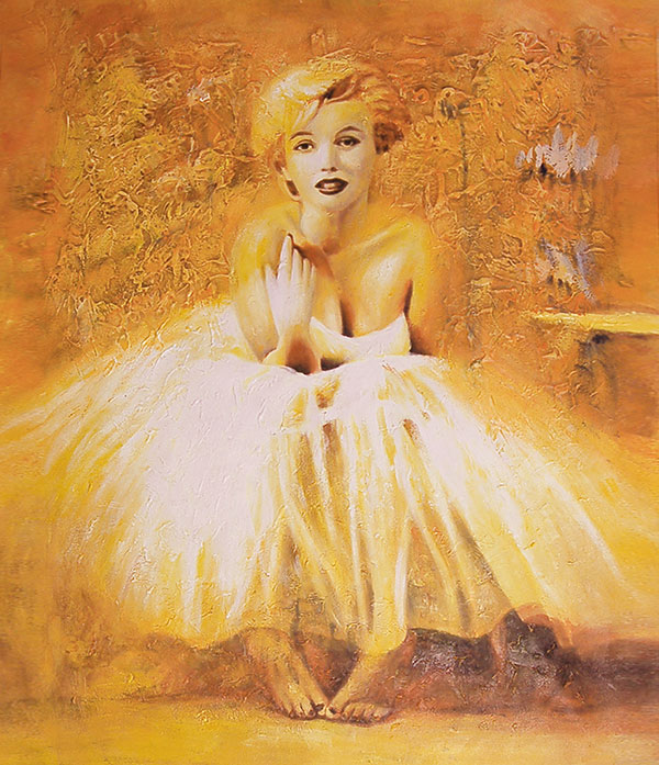 Kompatibelt Porträtt till Jahrriesnge Marilyn Monroe lpg2647  Kompatibelt Porträtt Jahrriesnge  till Marilyn Monroe lpg2647